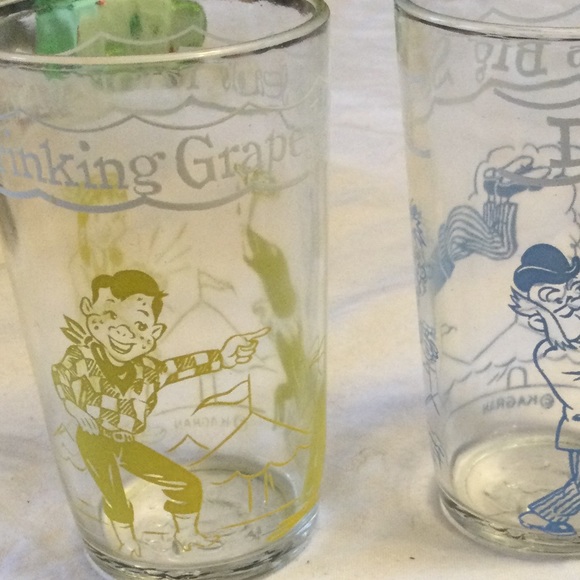 VINTAGE - Howdy Dowdy and Dilly Dally Juice glass - Picture 13 of 13